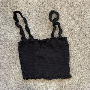 Black body tight tank crop